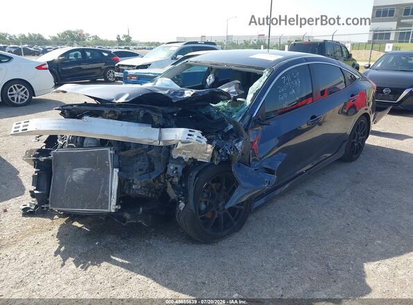 2HGFC2F6XMH530715 2021 HONDA CIVIC Blue Передня ліва чверть