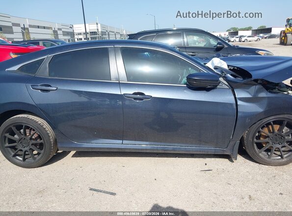 2HGFC2F6XMH530715 2021 HONDA CIVIC Blue Вид задньої частини салону