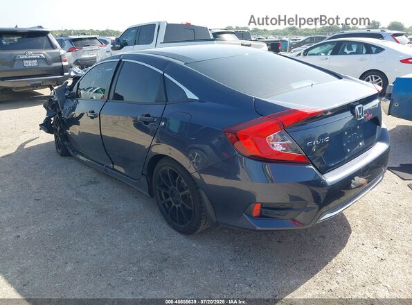 2HGFC2F6XMH530715 2021 HONDA CIVIC Blue Задня ліва чверть