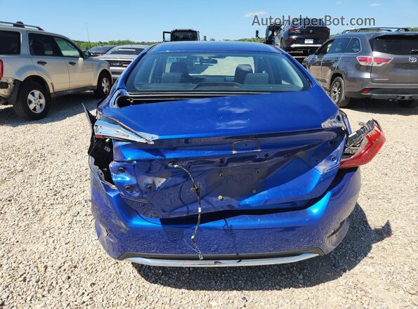 2HGFC2F6XMH542136 2021 HONDA CIVIC Синий Вид сзади