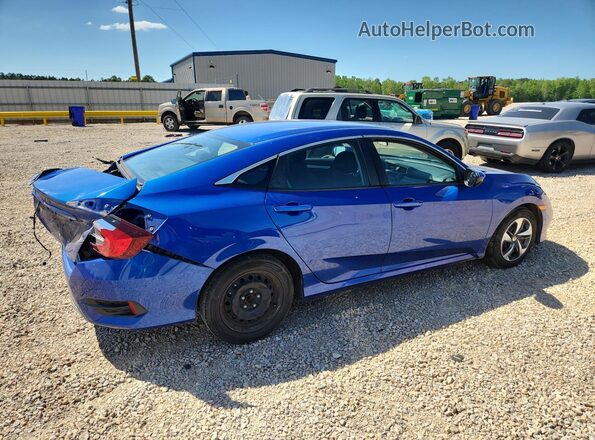 2HGFC2F6XMH542136 2021 HONDA CIVIC Синий Задняя правая четверть