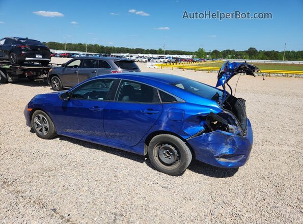 2HGFC2F6XMH542136 2021 HONDA CIVIC Синий Задняя левая четверть