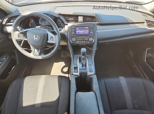 2HGFC2F6XMH542136 2021 HONDA CIVIC Синий Вид панели приборов
