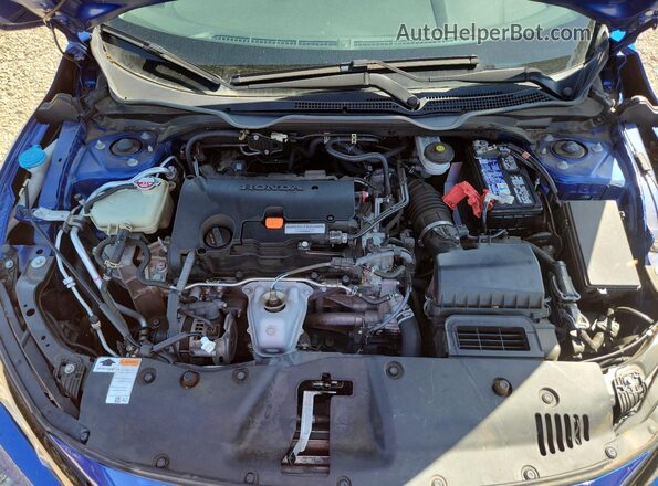 2HGFC2F6XMH542136 2021 HONDA CIVIC Синий Вид задней части салона