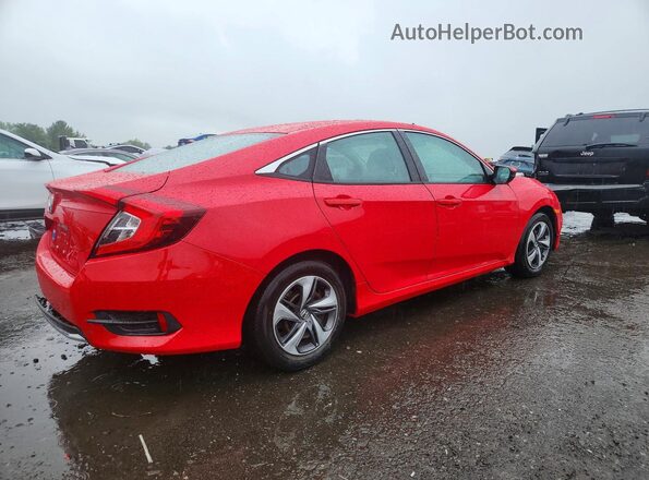 2HGFC2F6XMH548566 2021 HONDA CIVIC Red Задня права чверть