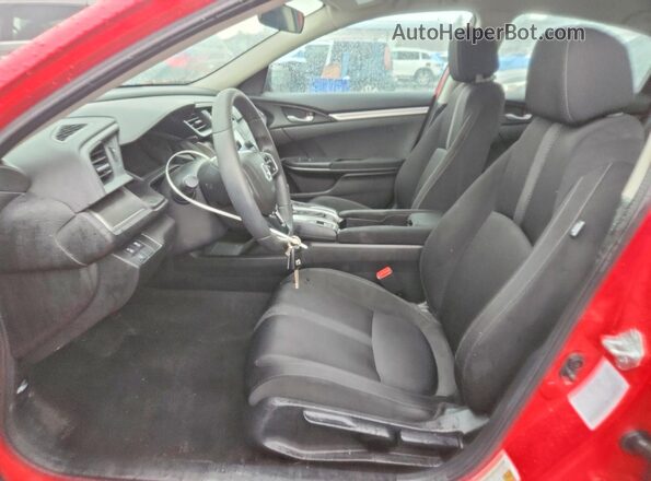 2HGFC2F6XMH548566 2021 HONDA CIVIC Red Вид салону спереду