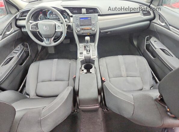 2HGFC2F6XMH548566 2021 HONDA CIVIC Red Вид панелі приладів