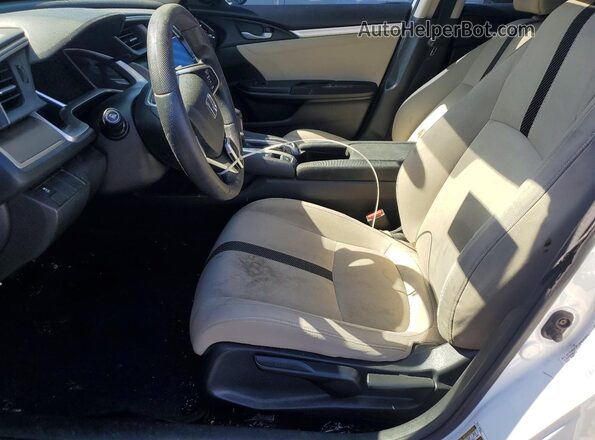2HGFC2F70GH546922 2016 HONDA CIVIC White Вид салону спереду