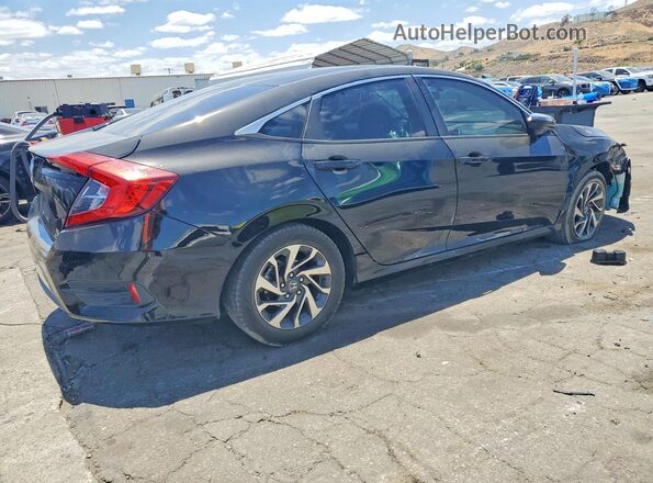 2HGFC2F70GH564434 2016 HONDA CIVIC Black Հետևի աջ