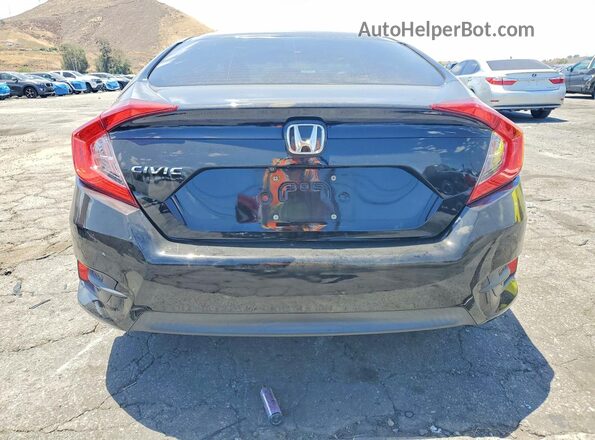 2HGFC2F70GH564434 2016 HONDA CIVIC Black Հետևի տեսք