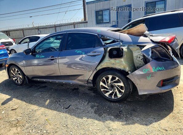 2HGFC2F70HH503506 2017 HONDA CIVIC Gray Հետևի ձախ