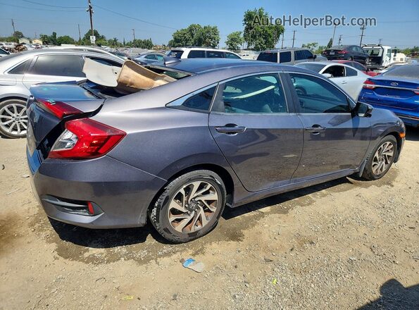 2HGFC2F70HH503506 2017 HONDA CIVIC Gray Հետևի աջ