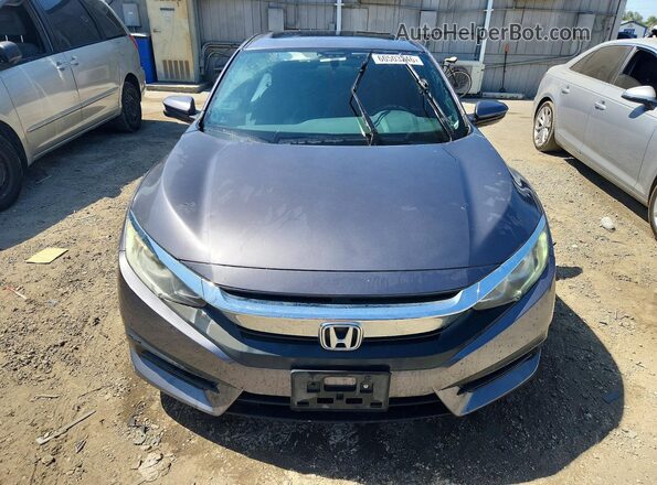 2HGFC2F70HH503506 2017 HONDA CIVIC Gray Դիմացի տեսք