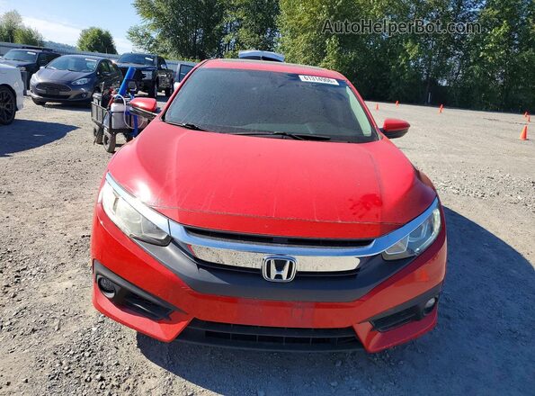 2HGFC2F70HH507135 2017 HONDA CIVIC Красный Вид спереди