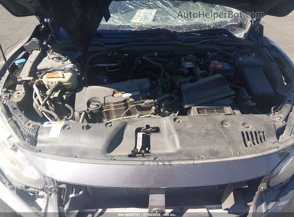 2HGFC2F70HH554682 2017 HONDA CIVIC Gray Вид ззаду