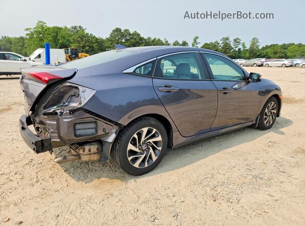 2HGFC2F70HH564516 2017 HONDA CIVIC Gray უკანა მარჯვენა