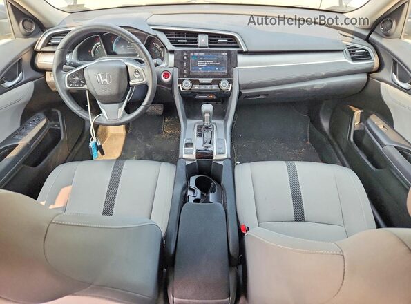 2HGFC2F70HH564516 2017 HONDA CIVIC Gray წინა პანელის ხედი
