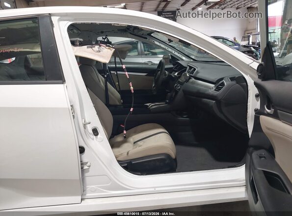 2HGFC2F70JH528993 2018 HONDA CIVIC White Front interior view
