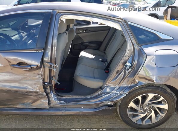 2HGFC2F70JH537354 2018 HONDA CIVIC Серый Вид спереди