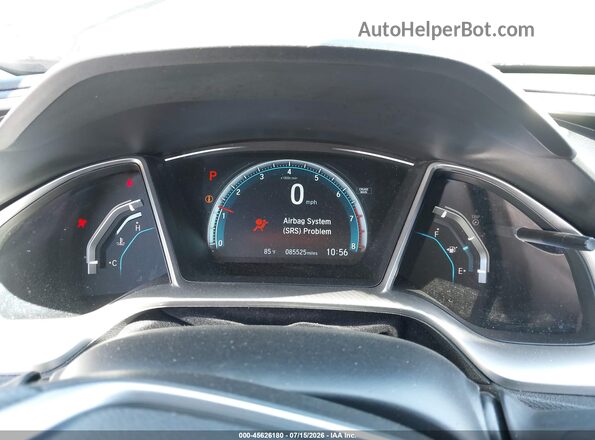 2HGFC2F70JH537354 2018 HONDA CIVIC Серый Вид задних сидений