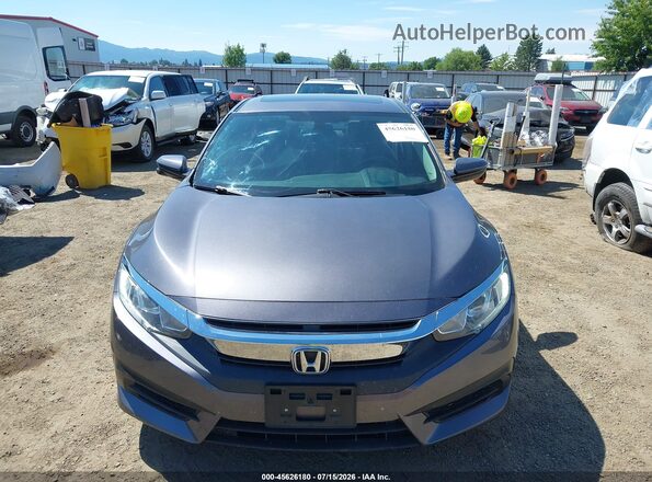 2HGFC2F70JH537354 2018 HONDA CIVIC Серый Вид задней части салона