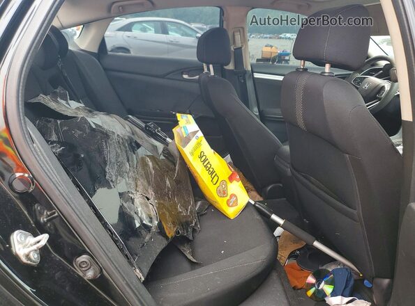 2HGFC2F70JH565283 2018 HONDA CIVIC Черный Вид задних сидений