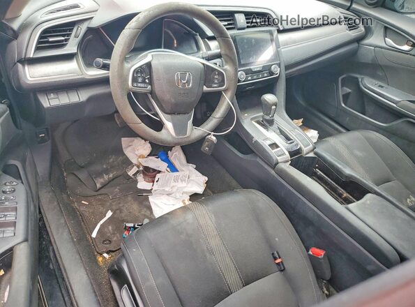 2HGFC2F70JH565283 2018 HONDA CIVIC Черный Вид панели приборов