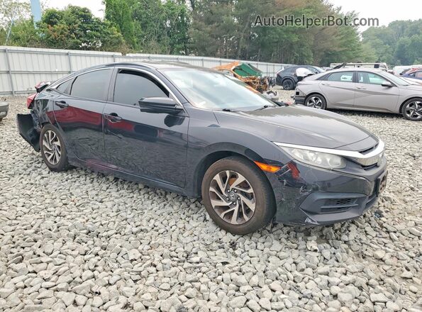 2HGFC2F70JH565283 2018 HONDA CIVIC Черный Передняя правая четверть