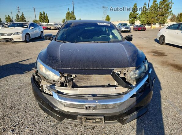 2HGFC2F70JH574940 2018 HONDA CIVIC Black Widok z przodu