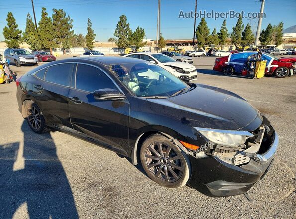 2HGFC2F70JH574940 2018 HONDA CIVIC Black Przód prawy