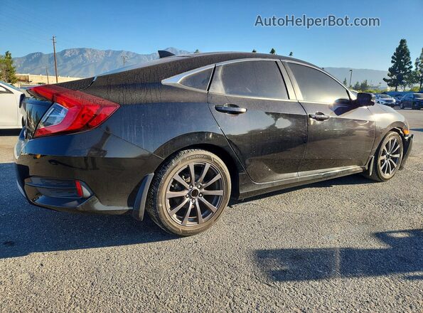 2HGFC2F70JH574940 2018 HONDA CIVIC Black Tył prawy