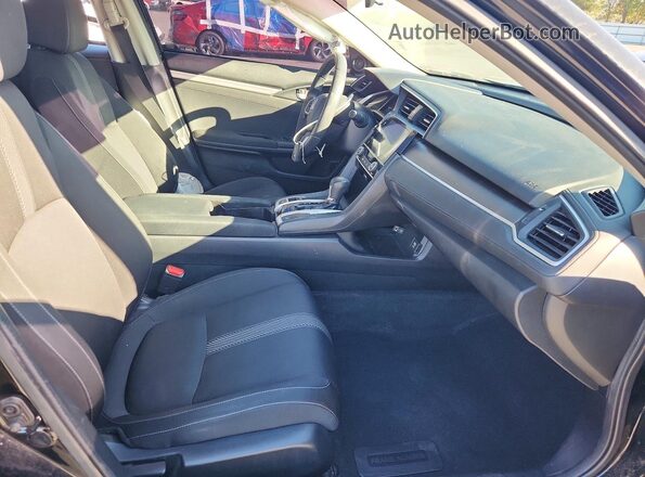 2HGFC2F70JH574940 2018 HONDA CIVIC Black Widok wnętrza z przodu