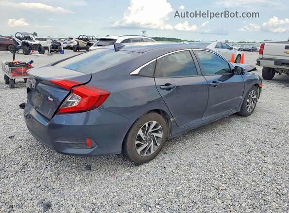 2HGFC2F70JH586280 2018 HONDA CIVIC Blue Հետևի աջ