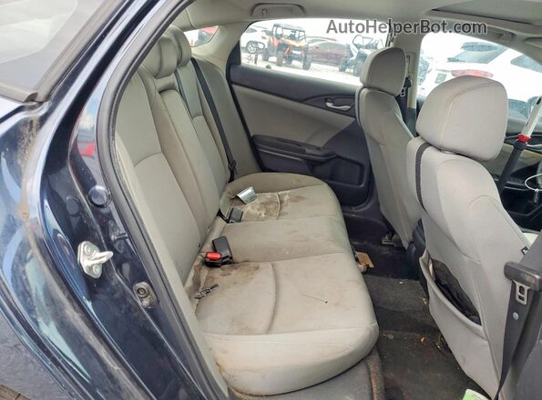 2HGFC2F70JH586280 2018 HONDA CIVIC Blue Հետևի նստատեղերի տեսք