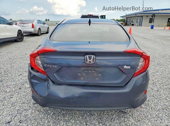2HGFC2F70JH586280 2018 HONDA CIVIC Blue Հետևի տեսք