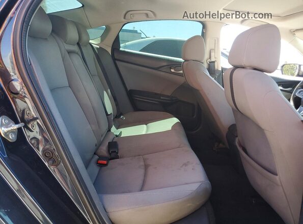 2HGFC2F70JH589017 2018 HONDA CIVIC Blue Հետևի նստատեղերի տեսք