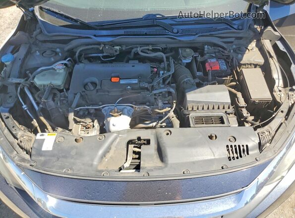 2HGFC2F70JH589017 2018 HONDA CIVIC Blue Սալոնի հետևի տեսք