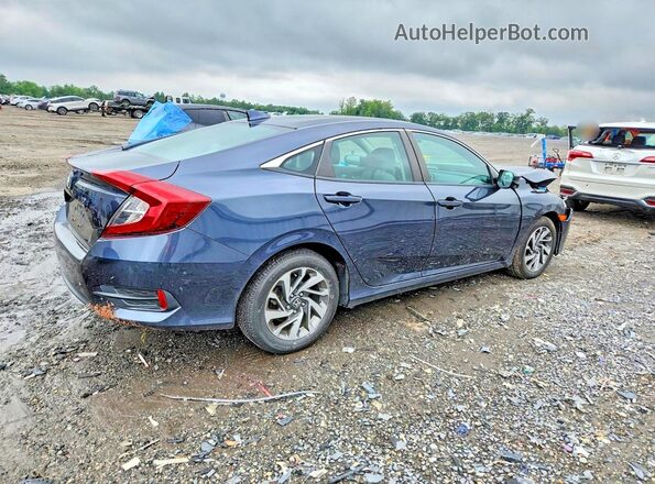 2HGFC2F70JH597019 2018 HONDA CIVIC Серый Задняя правая четверть