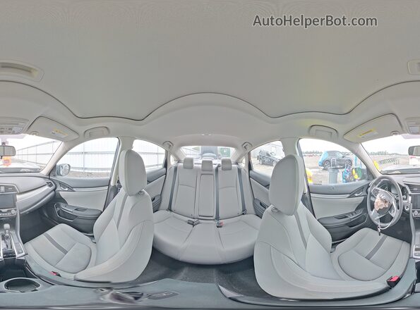 2HGFC2F70JH597019 2018 HONDA CIVIC Серый Вид наклейки с VIN-кодом
