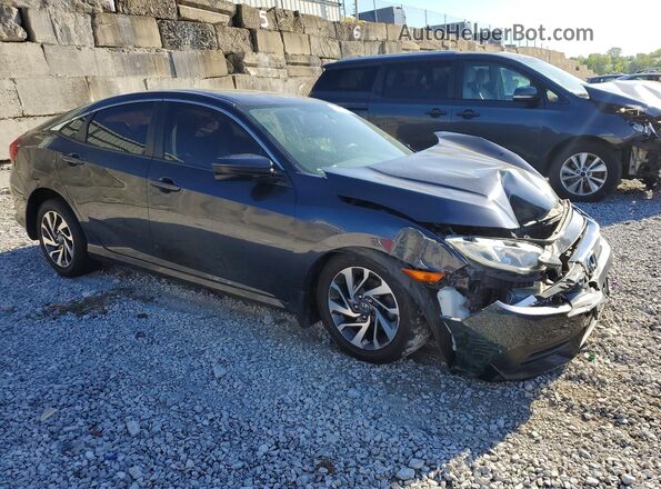 2HGFC2F70JH606463 2018 HONDA CIVIC Black Առջևի աջ