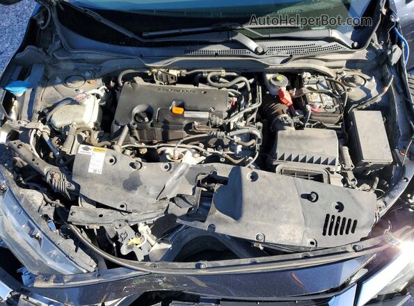 2HGFC2F70JH606463 2018 HONDA CIVIC Black Սալոնի հետևի տեսք