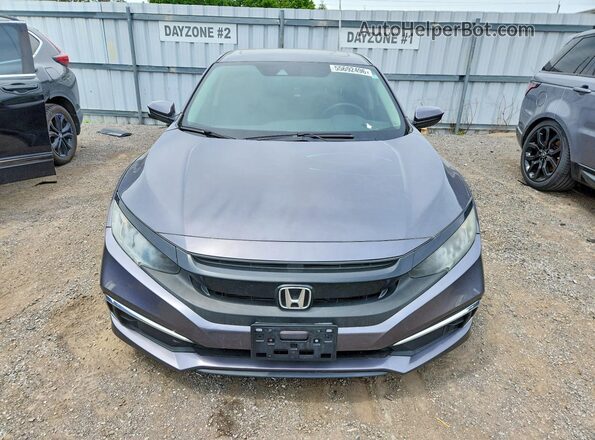 2HGFC2F70KH009184 2019 HONDA CIVIC Серый Вид спереди
