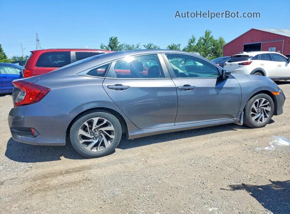 2HGFC2F70KH040788 2019 HONDA CIVIC Gray Հետևի աջ