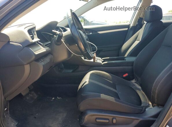 2HGFC2F70KH040788 2019 HONDA CIVIC Gray Սալոնի դիմացի տեսք