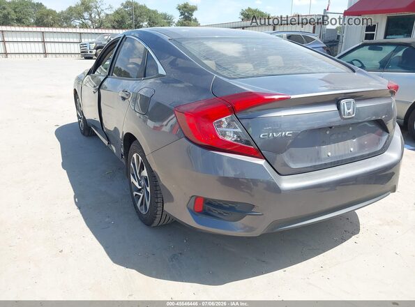 2HGFC2F71GH515100 2016 HONDA CIVIC Gray Rear left