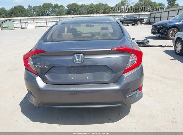 2HGFC2F71GH515100 2016 HONDA CIVIC Gray 