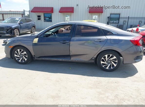 2HGFC2F71GH515100 2016 HONDA CIVIC Gray 