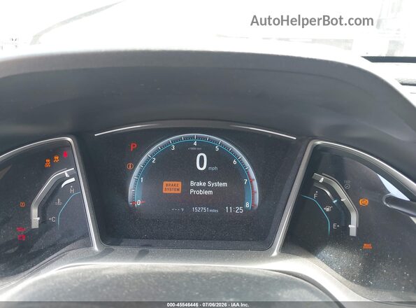2HGFC2F71GH515100 2016 HONDA CIVIC Gray Rear seats view