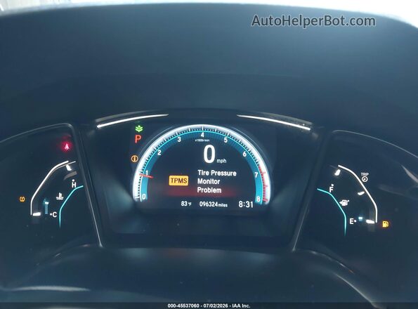 2HGFC2F71GH526453 2016 HONDA CIVIC Gray Հետևի նստատեղերի տեսք