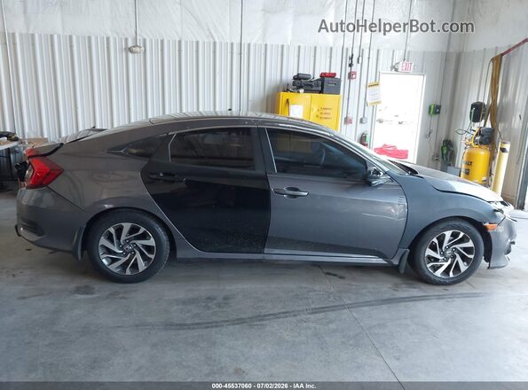 2HGFC2F71GH526453 2016 HONDA CIVIC Gray Սալոնի հետևի տեսք